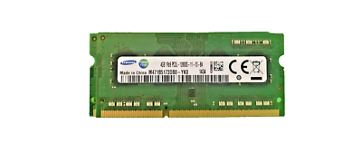 Samsung 4GB 1Rx8 PC3L-12800S DDR3 So-Dimm Laptop Ram M471B5173DB0