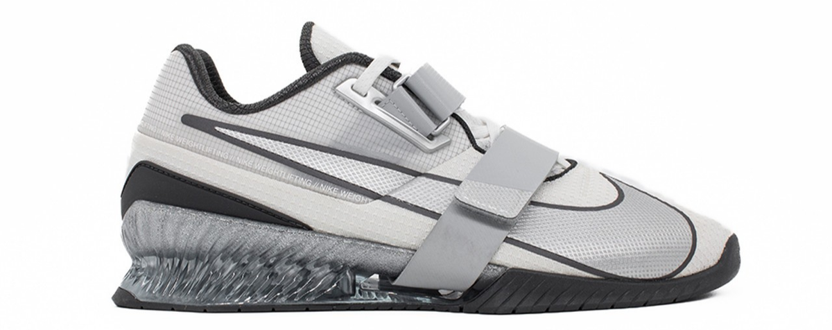NIKE Romaleos 4 SE Weightlifting Shoes Silver Gray Men's 7 NEW