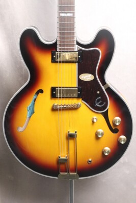 Epiphone Sheraton with Frequensator Vintage Sunburst with gig bag