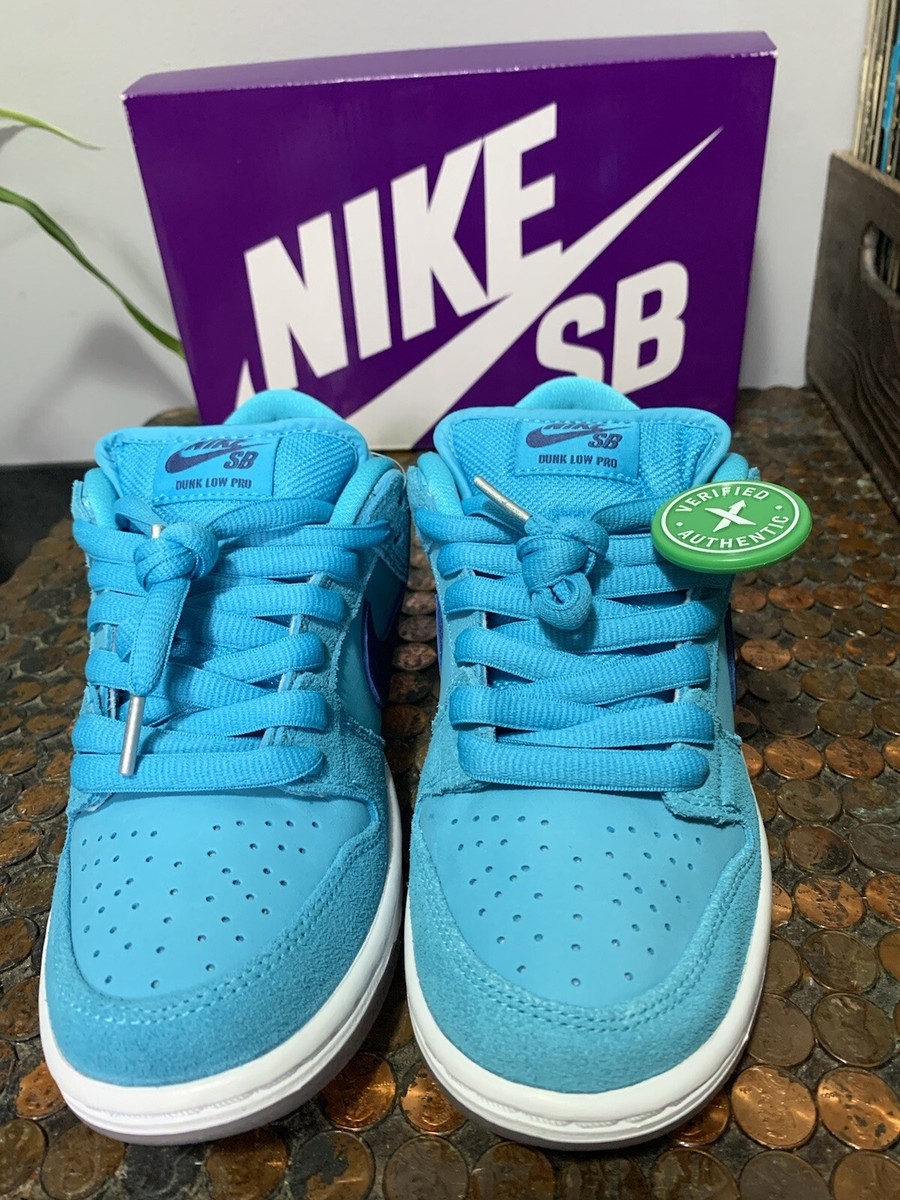 🥶 NEW NIKE SB DUNK LOW BLUE FURY DS Size 5 Men/ 6.5 Women *StockX