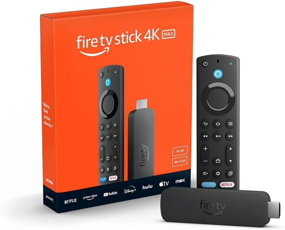 New Amazon Fire TV Stick 4K Max (newest model) 2nd Gen, Alexa