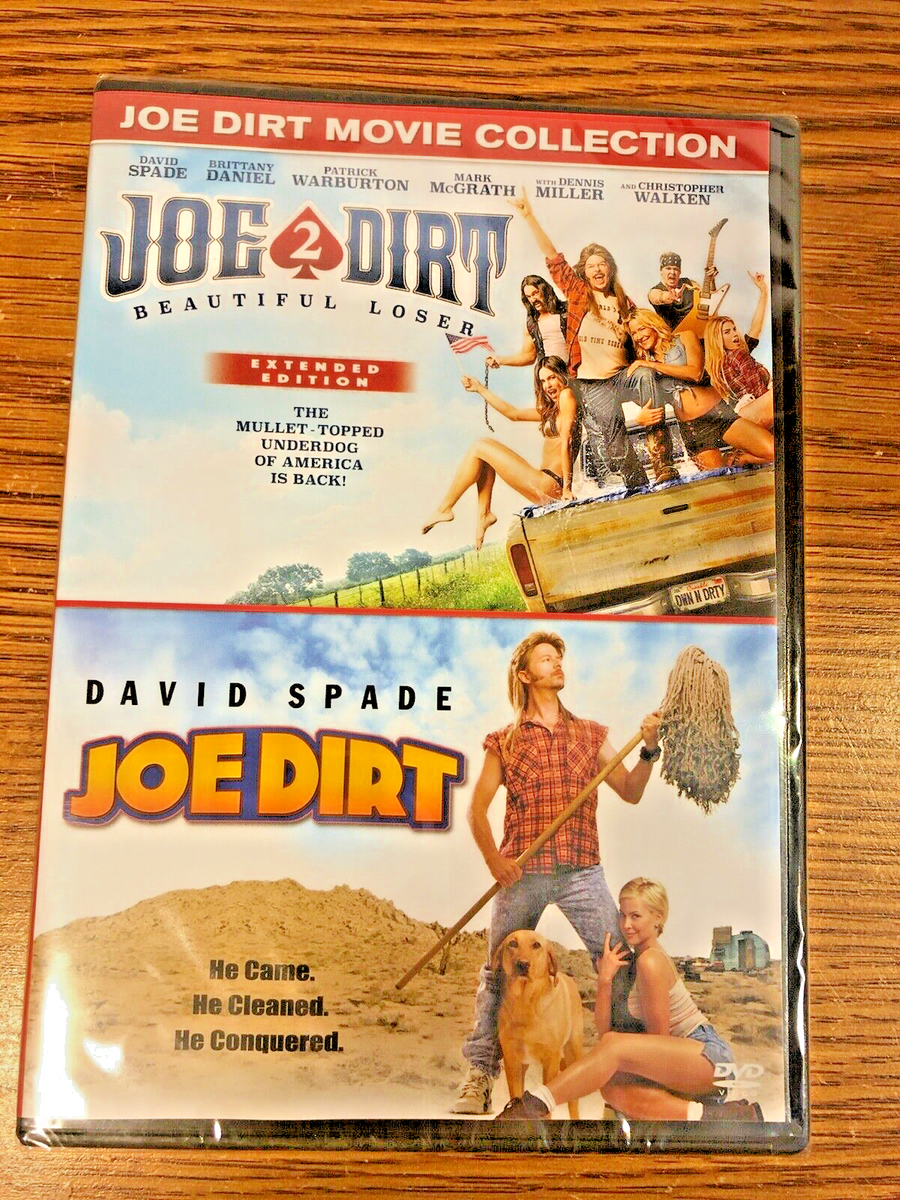 Joe Dirt Movie Collection DVD 1 2 Beautiful Loser David Space