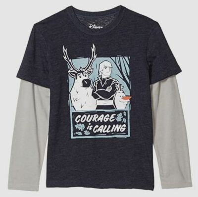 $75 Chaser x Disney Boy's Frozen Courage is Calling Tri-Blend
