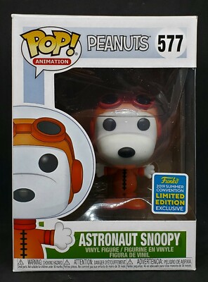 Funko Pop! Peanuts #577 - Astronaut Snoopy (2019 SDCC) | eBay
