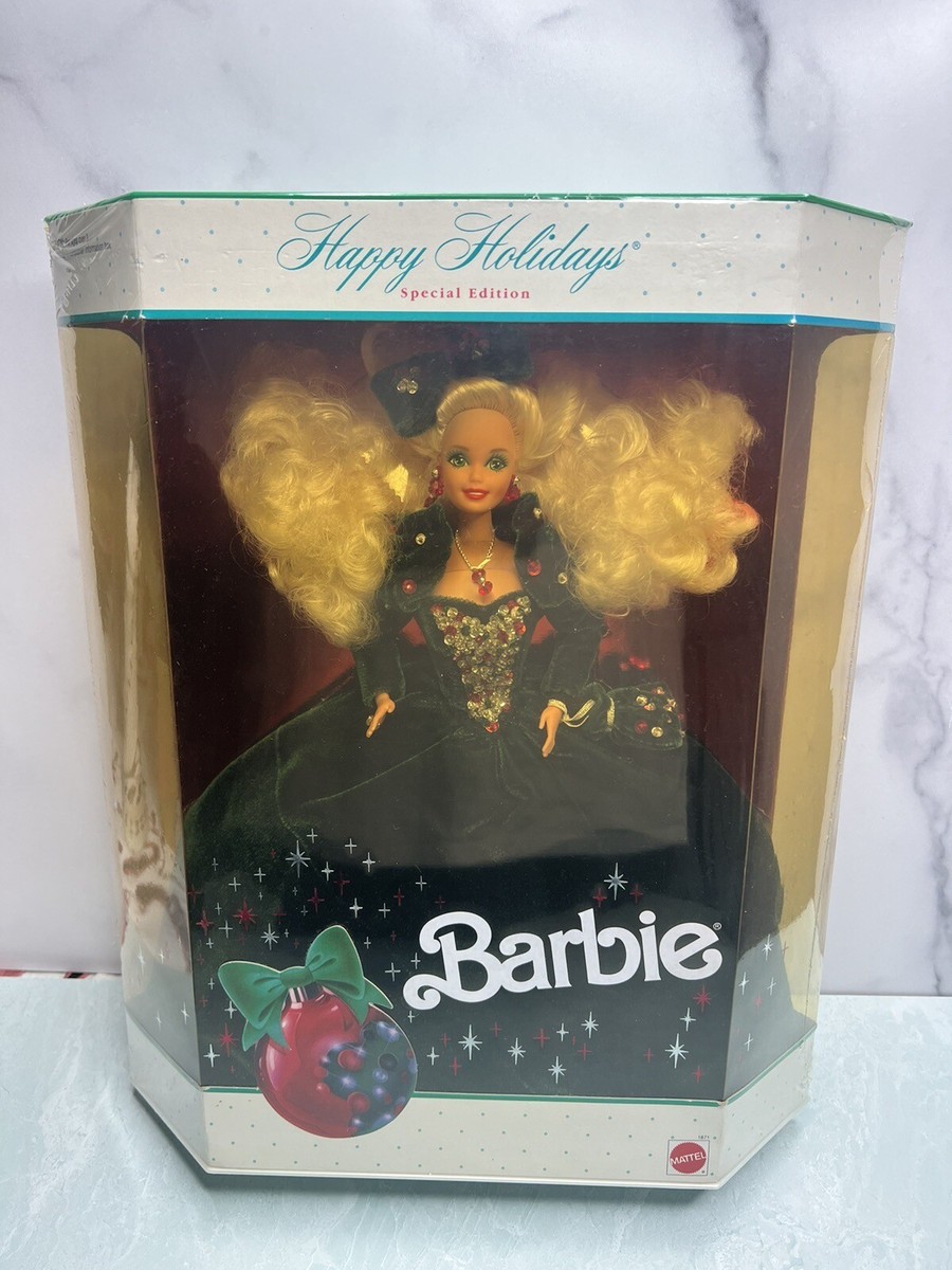 Happy Holidays Special Edition 1991 Barbie Doll! | eBay