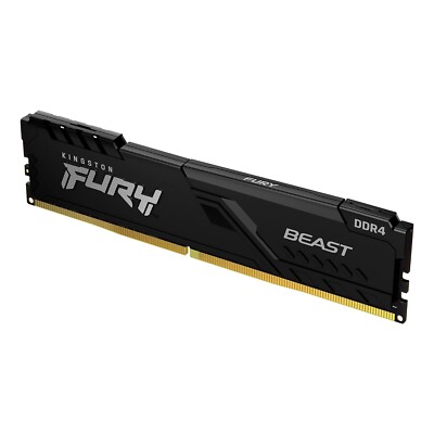 Kingston Fury Beast 16GB 3200MHz DDR4 CL16 Desktop Memory Single