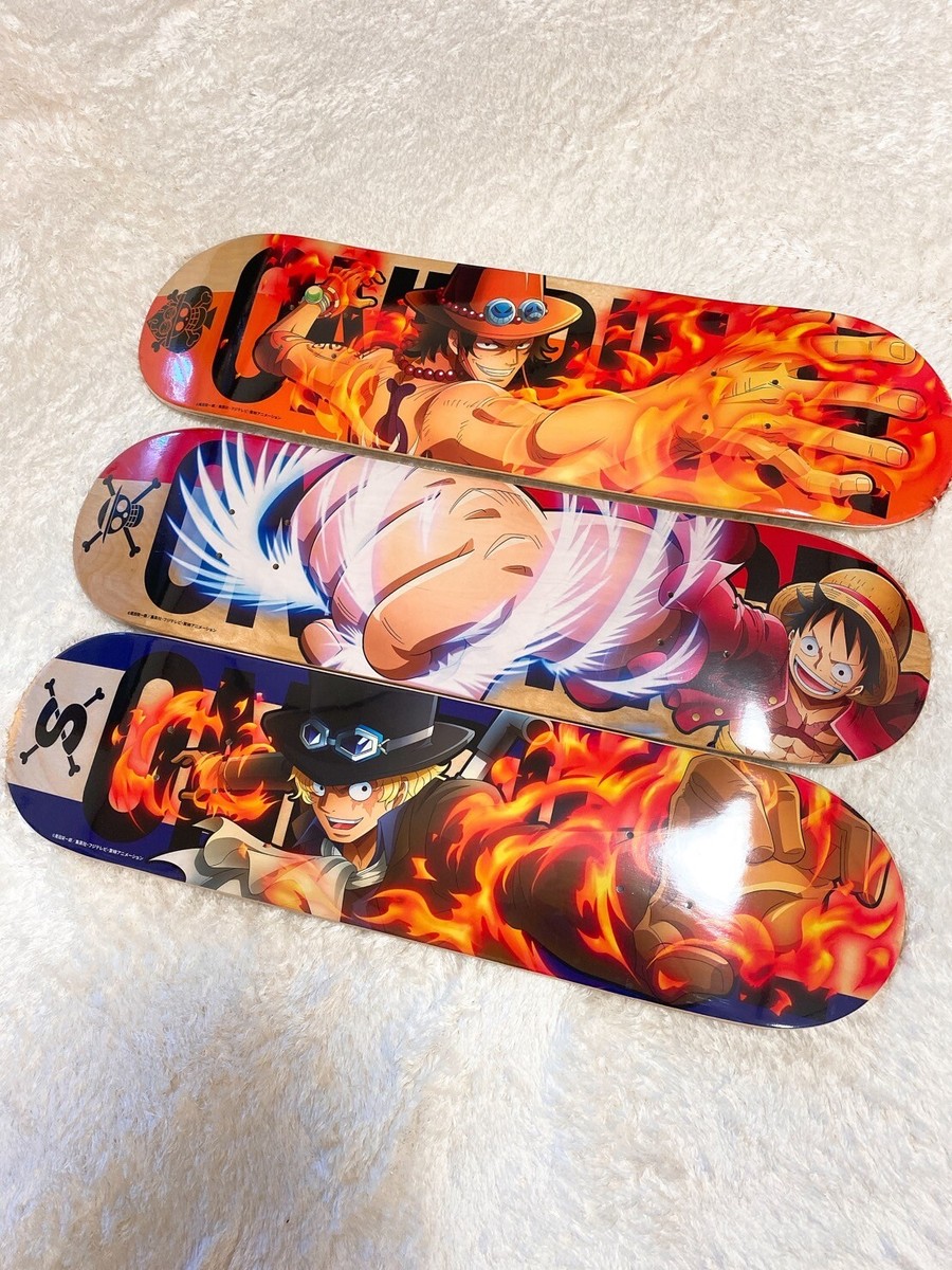 ONE PIECE Luffy Ace Sabo set skateboard Skatingboard Free Shipping