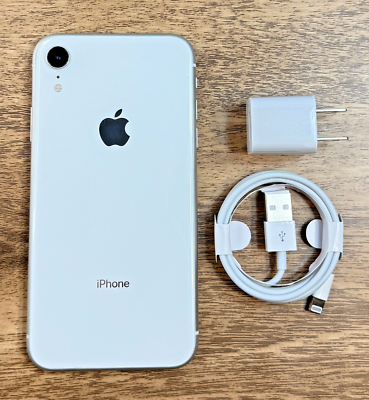 Apple iPhone XR White 128GB (Factory Unlocked) - Good Condition | eBay
