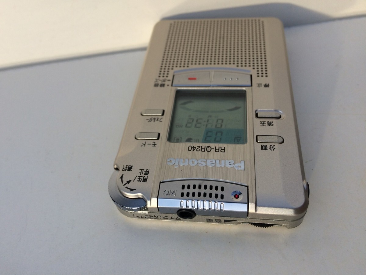 Panasonic IC RECORDER RR-QR240 パナソニックICレコーダーRR-QR240