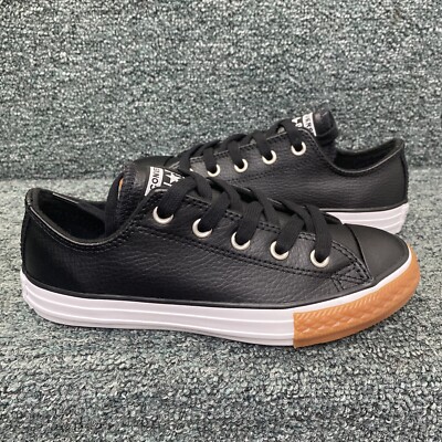 Converse Chuck Taylor All Star Leather Ox Sneakers 661868C Black