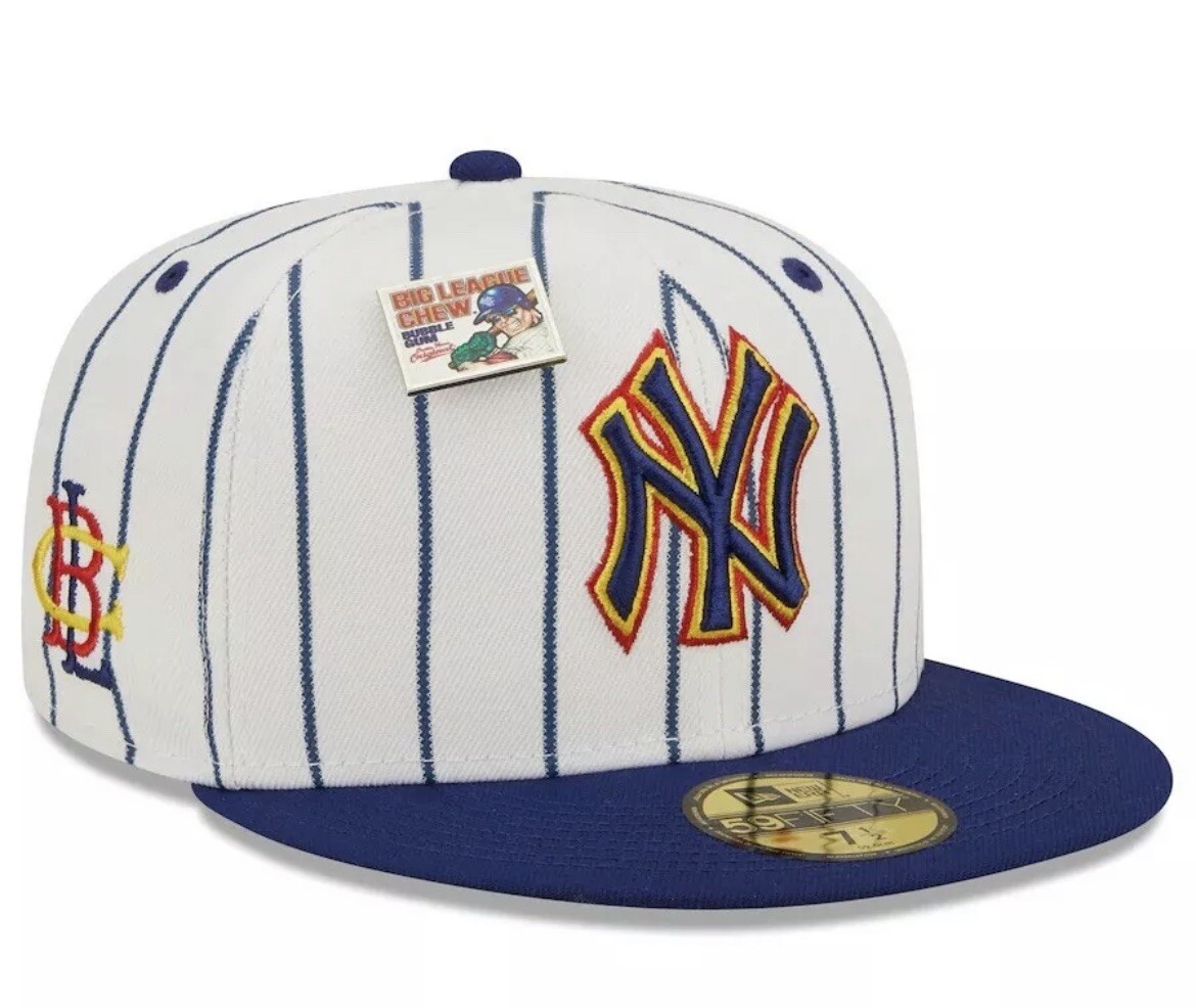 New Era x Big League Chew New York Yankees Fitted MLB Hat Size 7 3