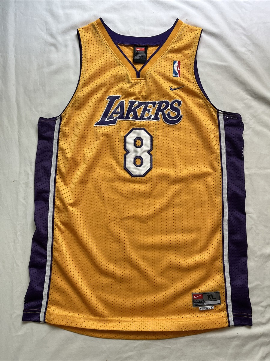 Nike LA Lakers Kobe Bryant 8 Jersey Youth XL White L Womens | eBay