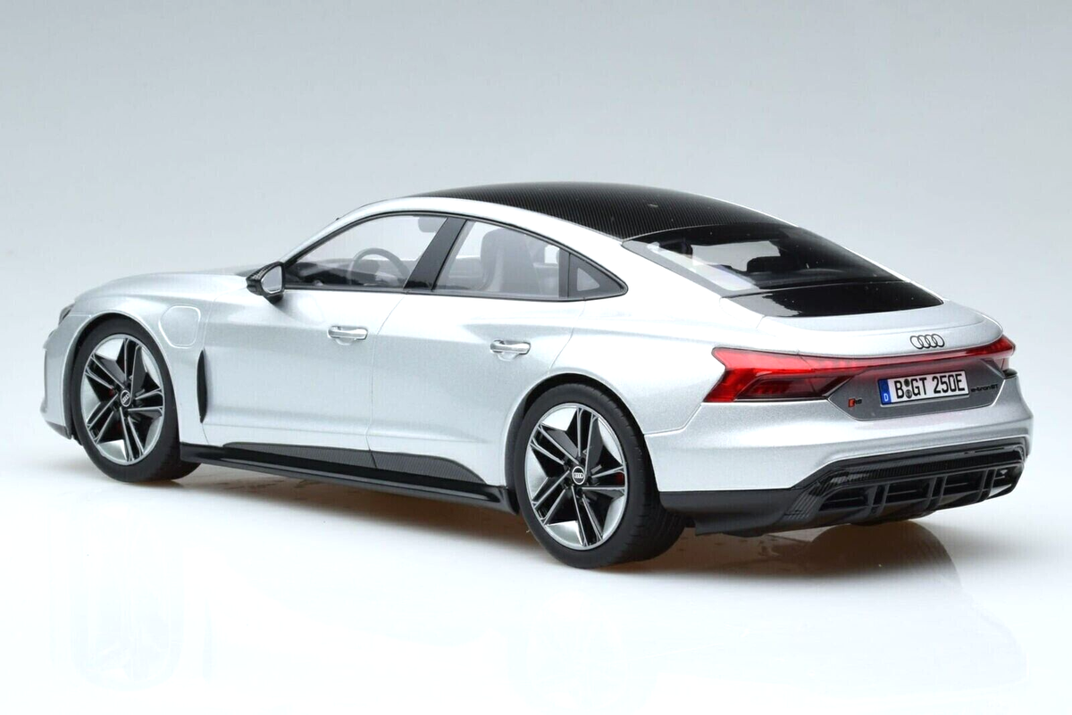 1/18 Audi GT RS E-Tron (Silver) Diecast Model Car by Norev 188381