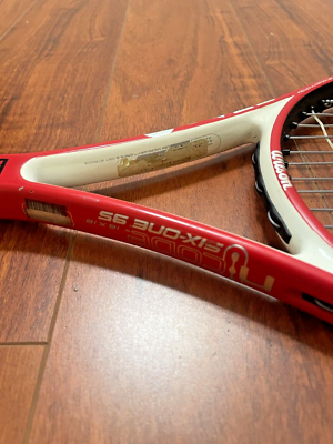 Wilson Ncode Six-One 95 Pro Staff 16x18 Tennis Racket 4-5/8 #5 | eBay