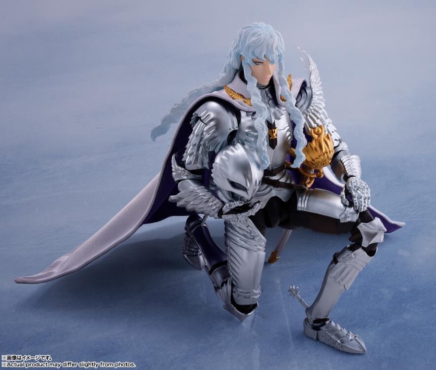 BAS65033: Berserk S.H.Figuarts Griffith (Hawk of Light) with Horse