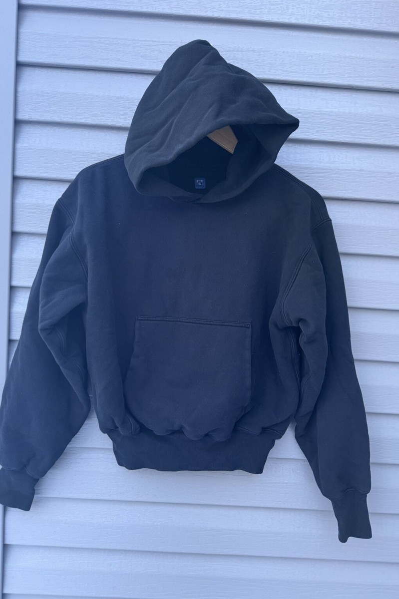 Yeezy YZY x Gap Perfect Hoodie Black Kanye West Double Layered