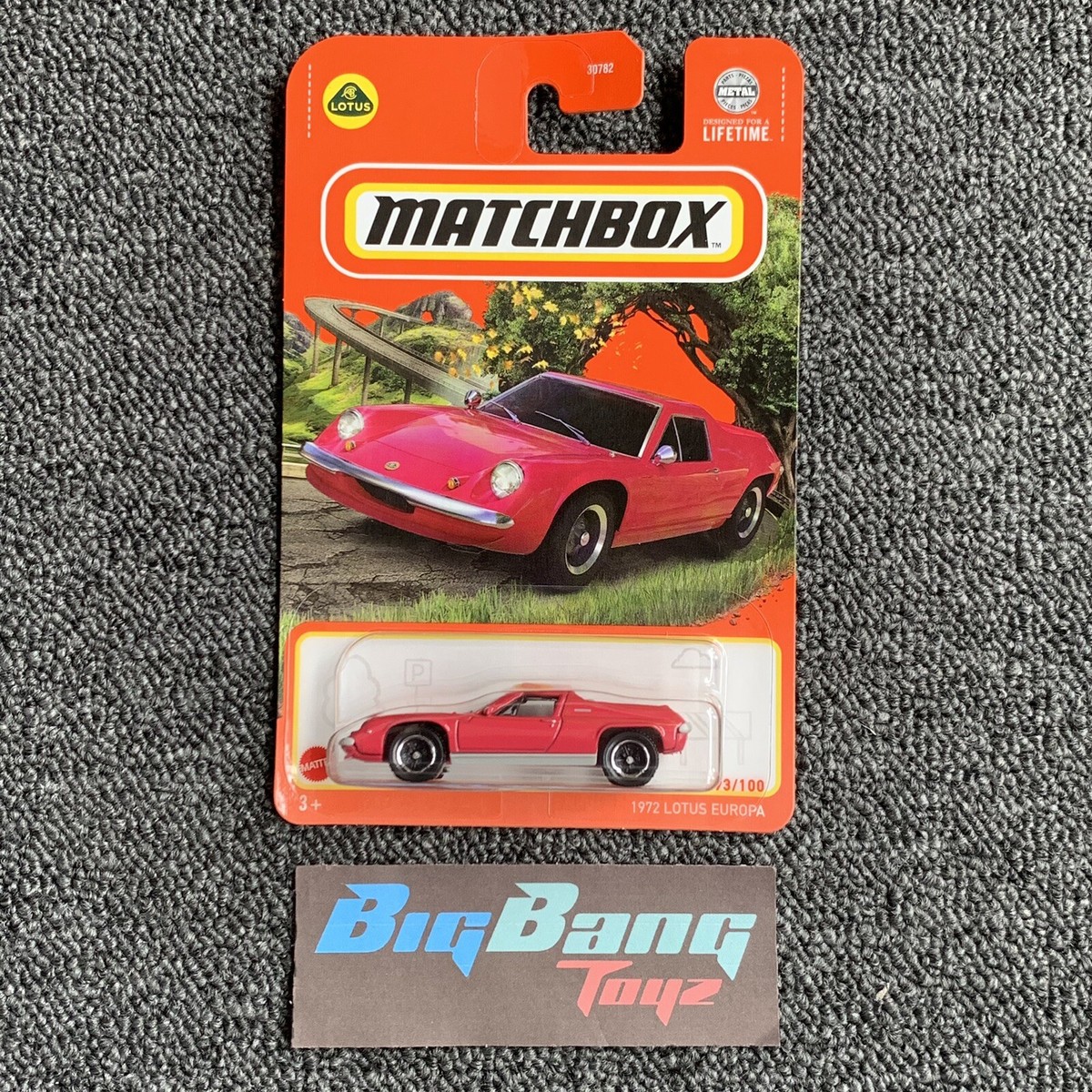 Matchbox 1972 Lotus Europa Red #93 Basic Mainline 2024 Case G/H