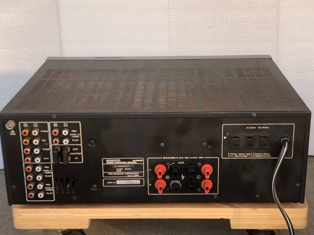 KENWOOD KA-1100SD Integrated Amplifier Audio Equipment 1980s Used