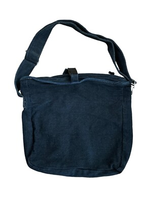 Y2K Boho Denim Crossbody Messenger Bag Purse 90's Retro Sunflower