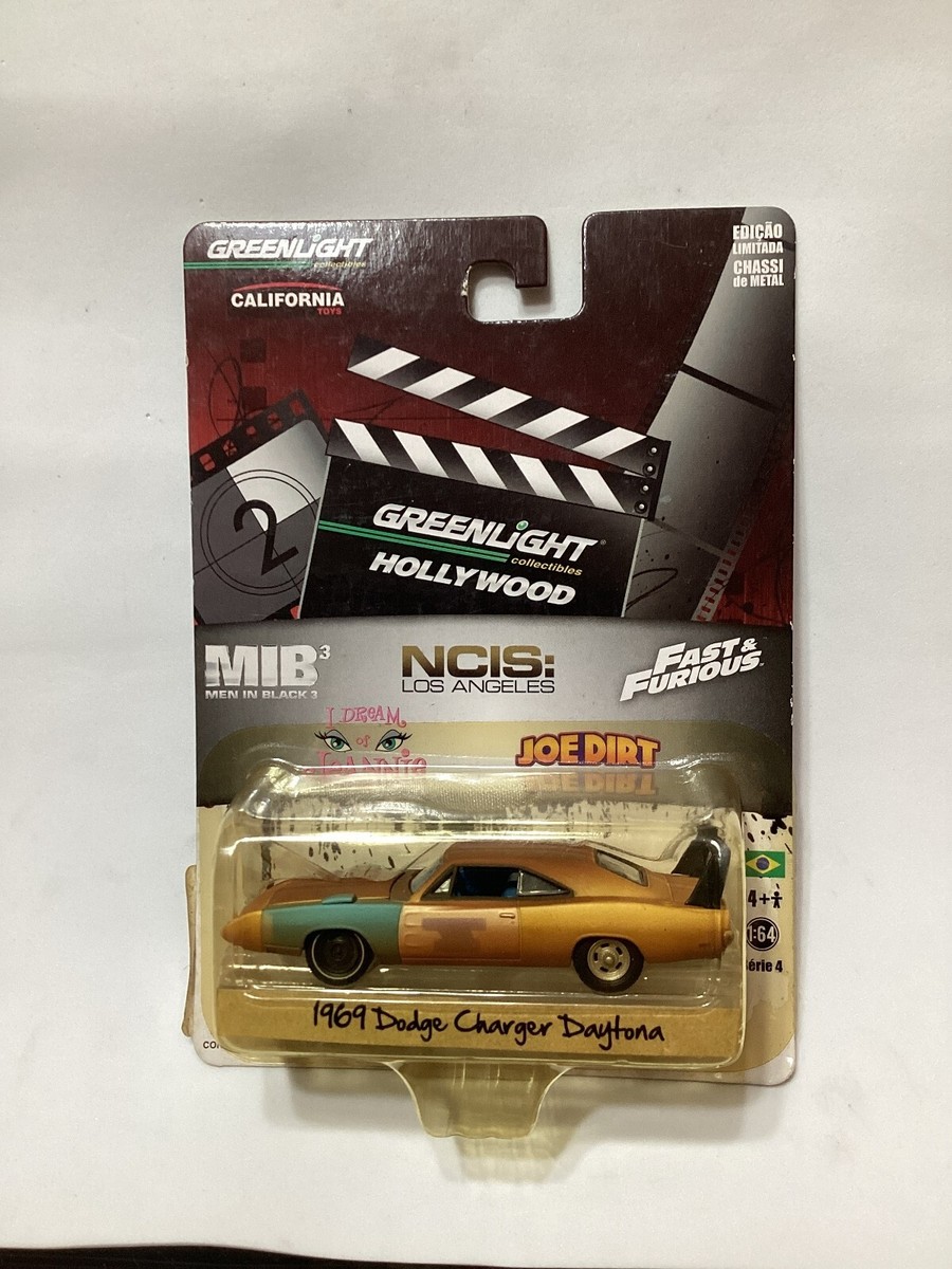 GreenLight Hollywood JOE DIRT 1969 DODGE CHARGER DAYTONA 1:64 RARE