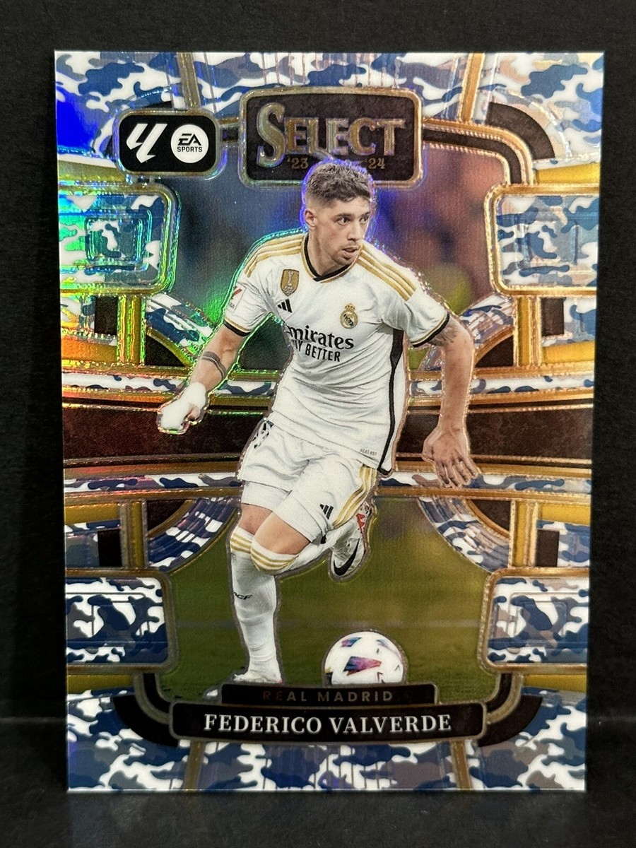 2023-24 Panini Select La Liga Real Madrid Federico Valverde Camo
