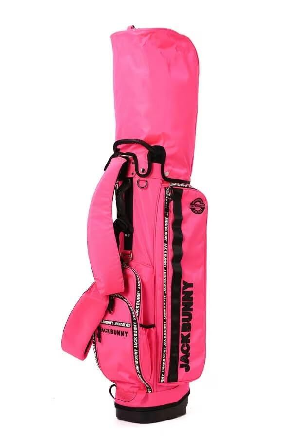 Jack Bunny Golf Stand bag 9inches 3.2kg 46inch 5section Neon Pink
