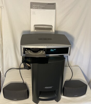 BOSE AV3-2-1 Series II DVD Media Center PS3-2-1 II Powered Speaker