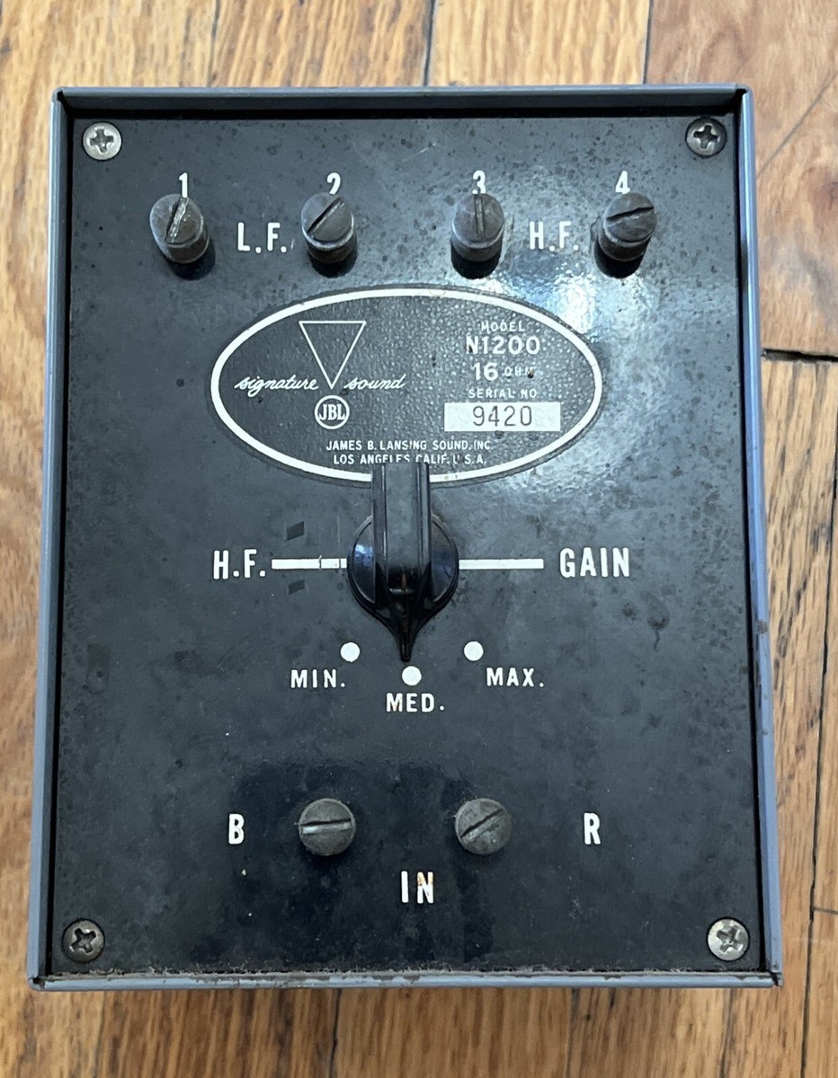 JBL N1200 16 Ohm crossover # 9420 | eBay
