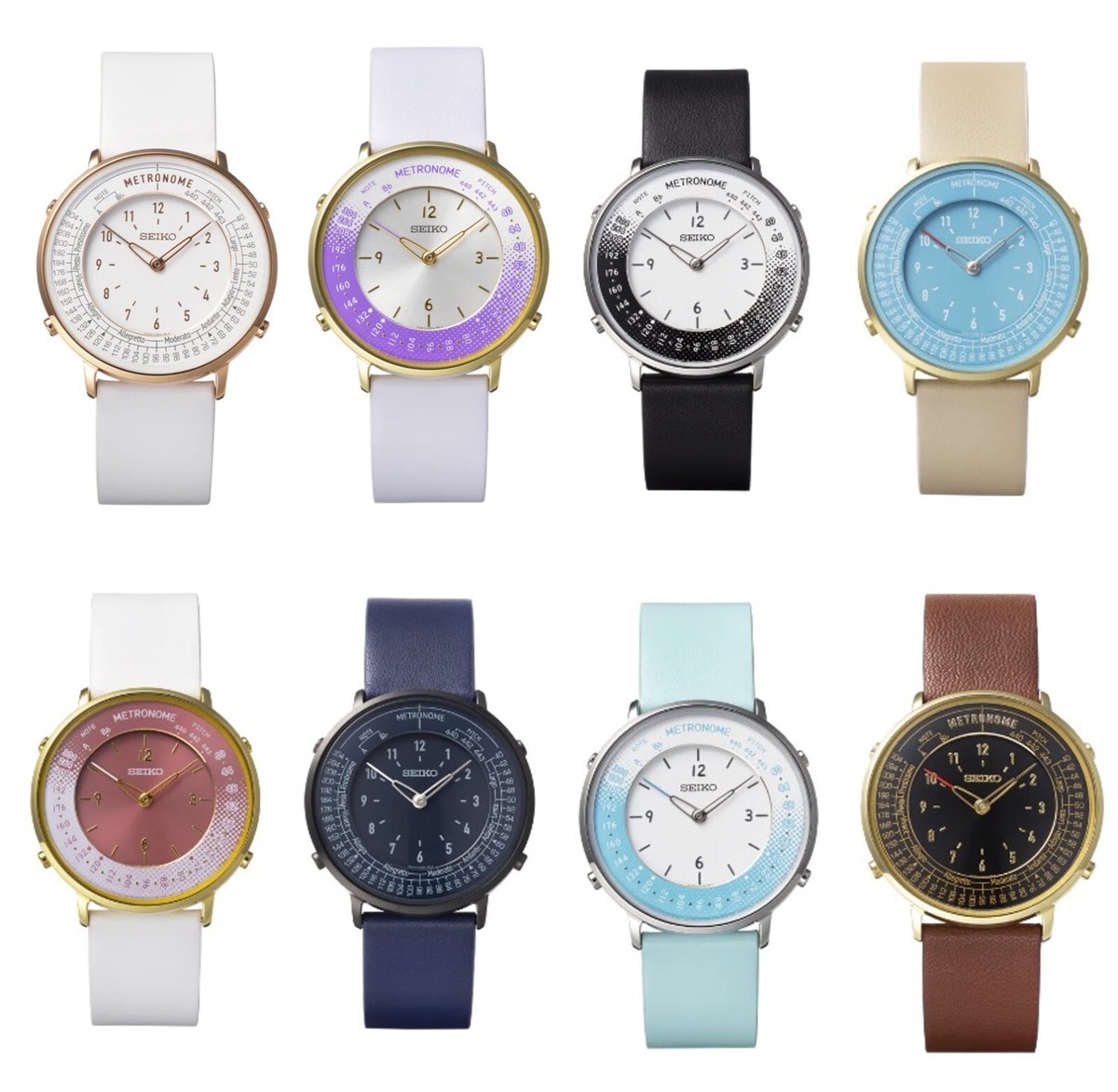 SEIKO Metronome Watch Standard Line Various Colors from Japan New