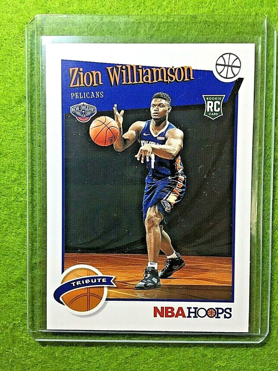 ZION WILLIAMSON ROOKIE CARD JERSEY #1 PELICANS RC 2019-20 Panini