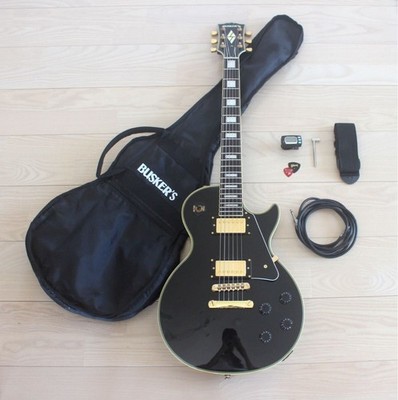 Electric Guitar Busker's BLC-300 Custom Black with Accessories | eBay