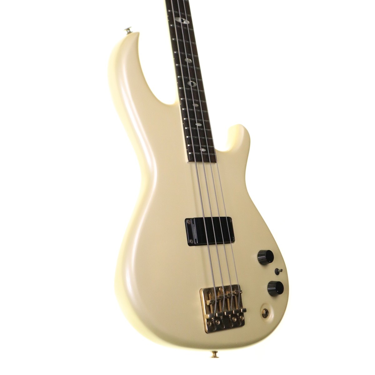 Aria Pro II SB Elite-1 1983 Neck Through Bass, Pearl White, Japan