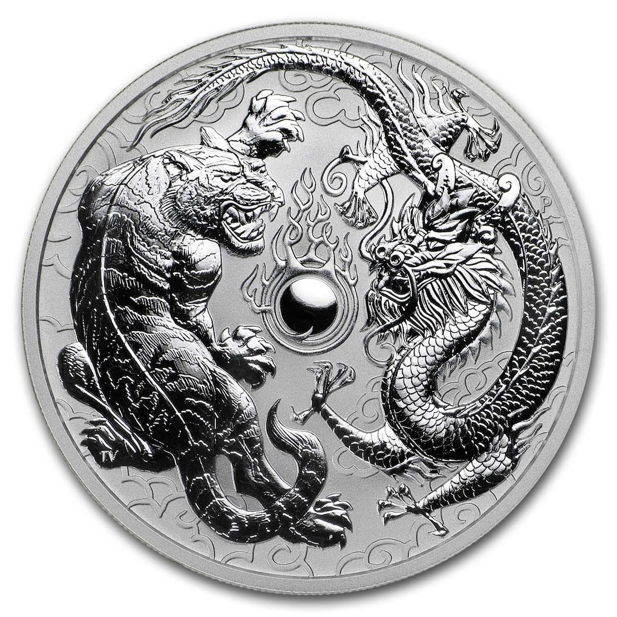 2018 Australia 1 oz Silver Dragon & Tiger BU | eBay