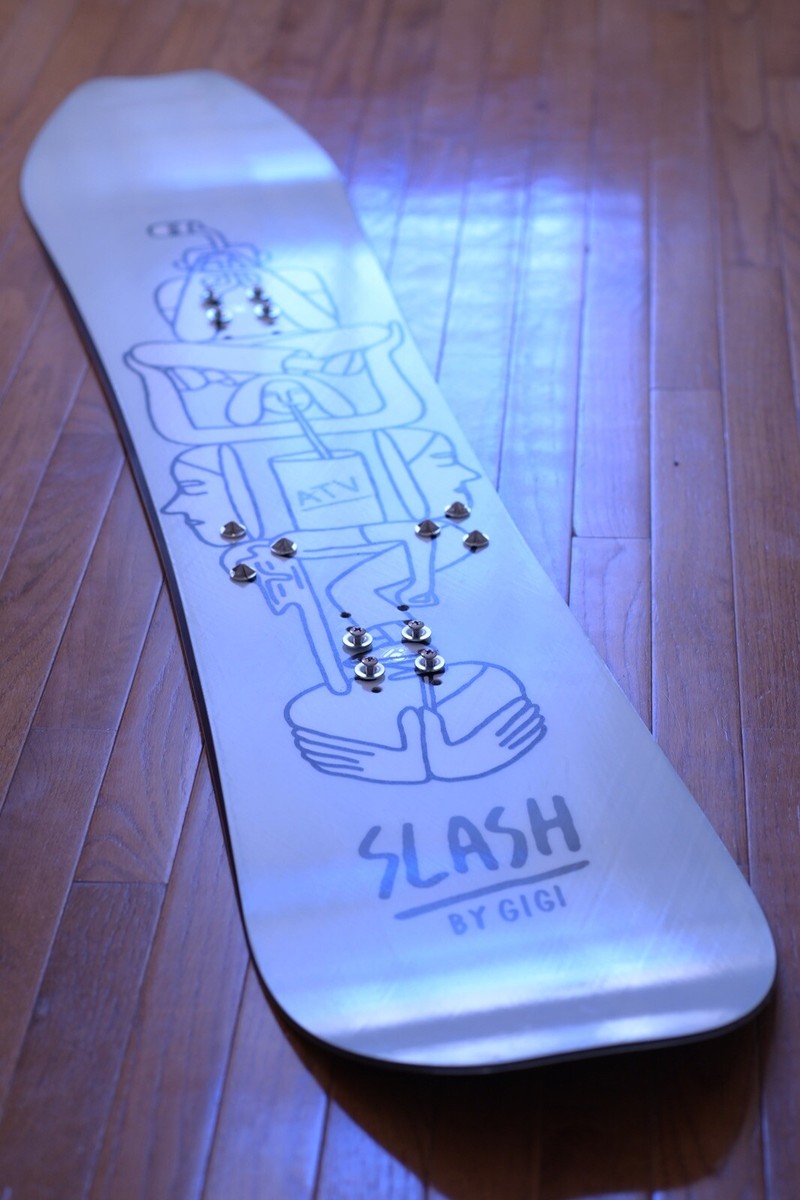 The Slash ATV Snowboard by GiGi. 158cm. Terrain: All-Mountain