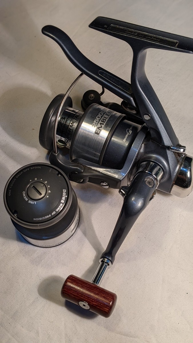 Vintage Daiwa Emblem-Z 2500LBT spinning reel | eBay