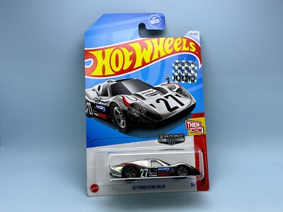 Hot Wheels 2024 Factory Sealed ZAMAC # '67 FORD GT40 MK.IV | eBay