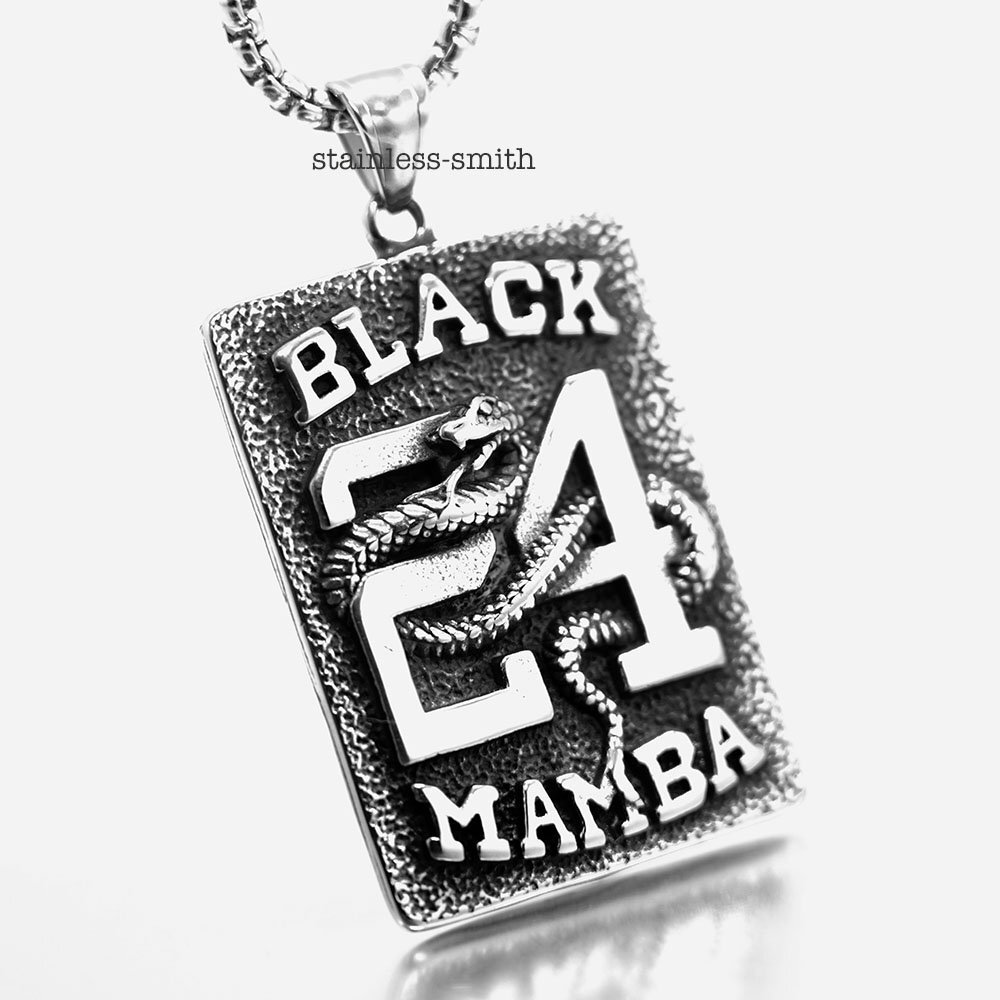 Men's Basketball Kobe Bryant Lakers Black Mamba Snake Number 24