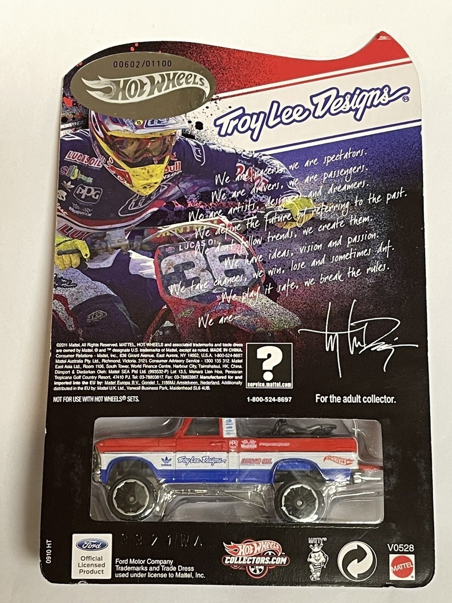 Hot Wheels RLC Texas Drive 'Em Troy Lee Designs Convention,Rare