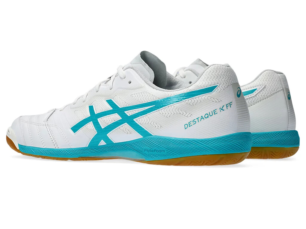 ASICS Men's Futsal Shoes DESTAQUE K FF White/Sea Glass 1111A217