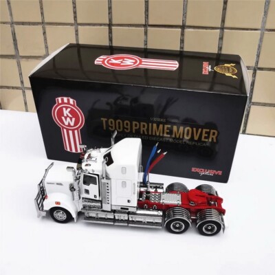 1/32 Kenworth T909 Prime Mover Truck White Diecast Car Model | eBay
