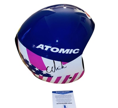 MIKAELA SHIFFRIN SIGNED / AUTOGRAPHED ATOMIC REDSTER RACING SKI