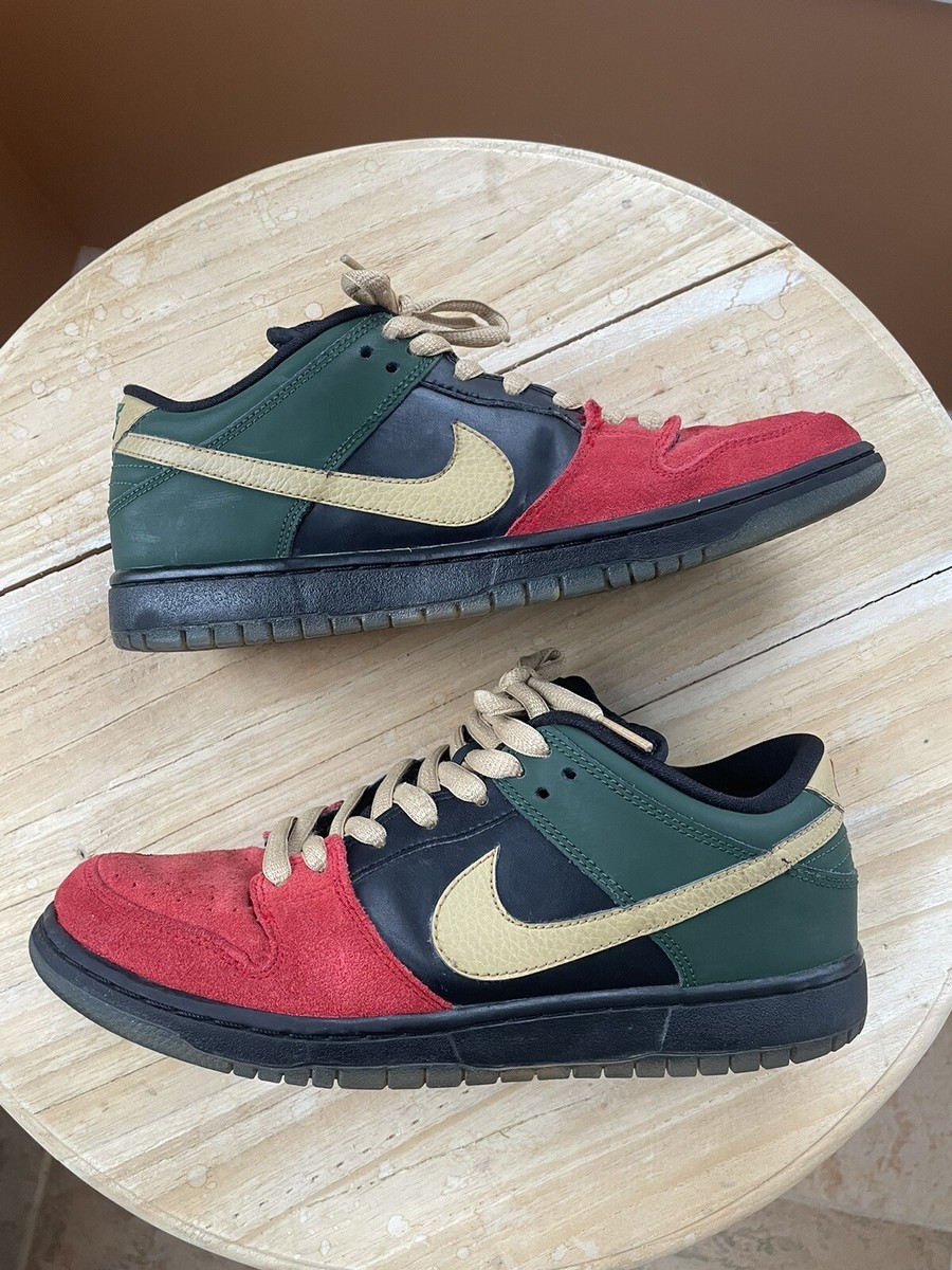 Nike SB Dunk Low Pro BHM Black History Month 2013 Men's Size 9