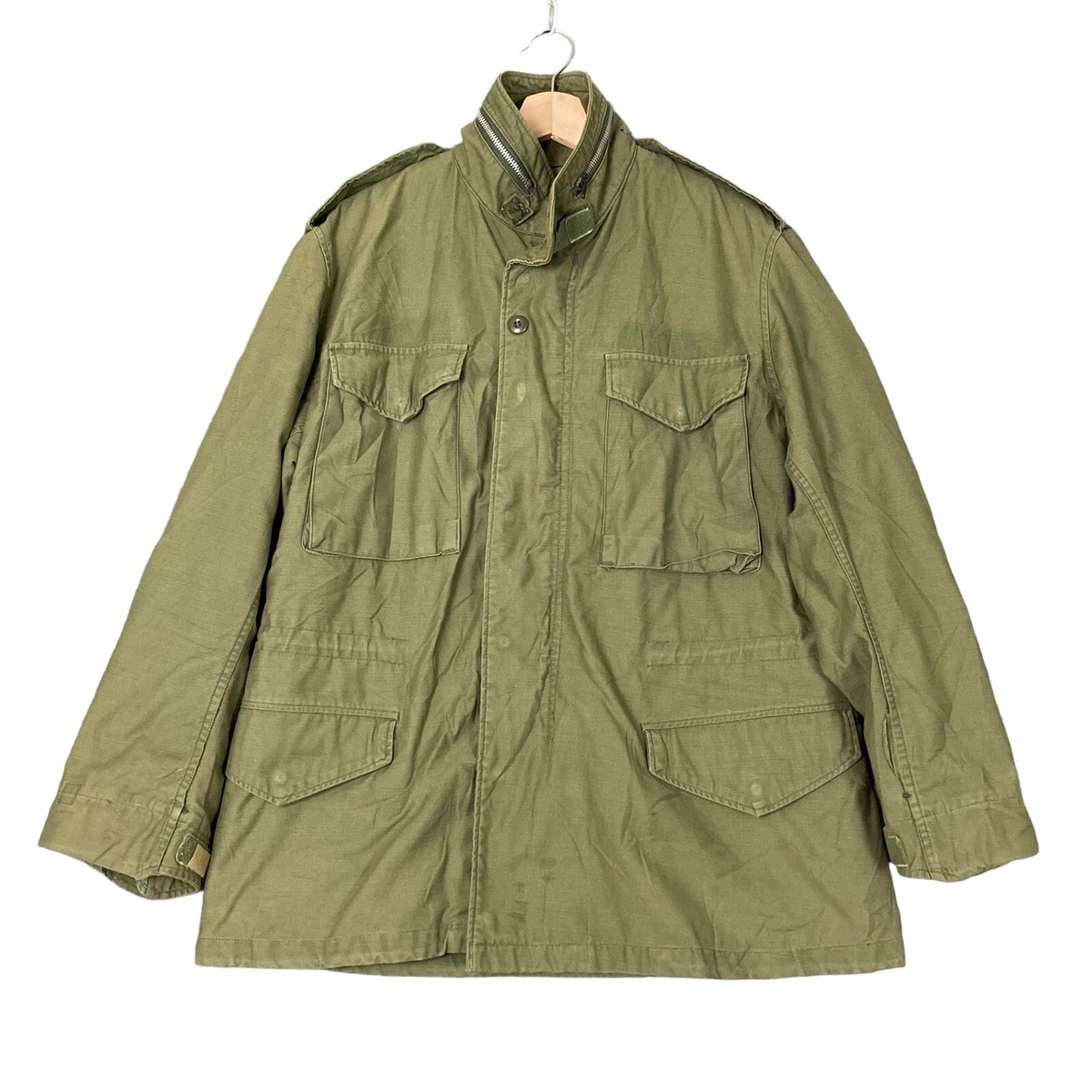 Vintage 1969 US Military Army Cold Weather Field Jacket M65 OG-107