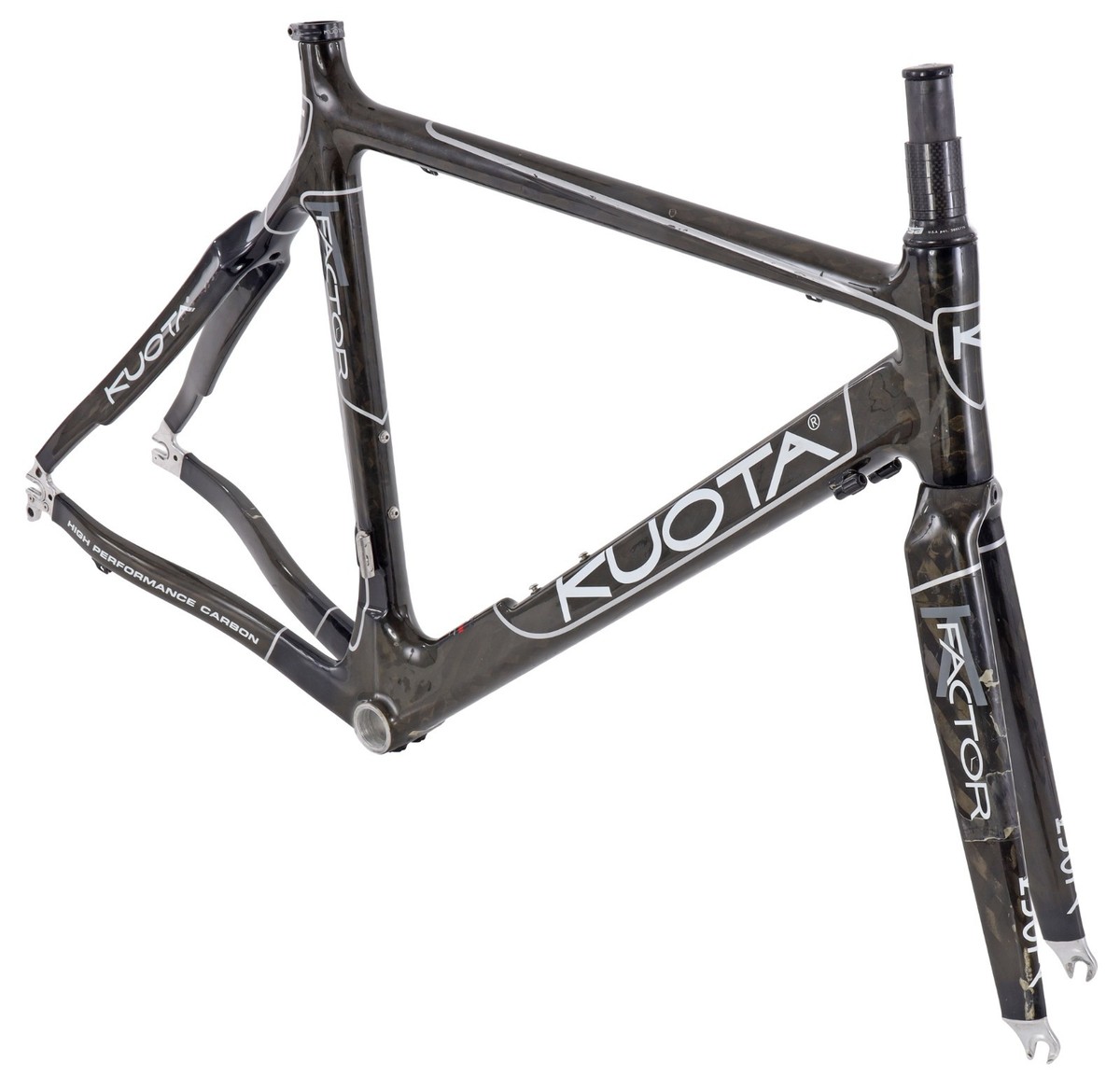 Kuota K-Factor Aero Carbon Road Bike Frameset LARGE 56cm 700c Rim