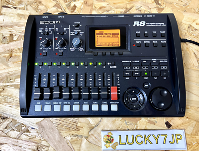 Zoom R8 Multitrack Digital Recorder 8-track MTR free shipping