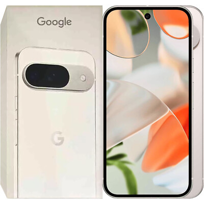 Google Pixel 9 5G Porcelain 128GB + 12GB Dual-SIM Unlocked GSM NEW