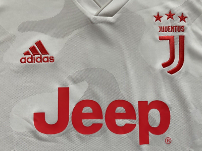 2019/20 Juventus Away Jersey #7 Ronaldo Large adidas Cygames CR7