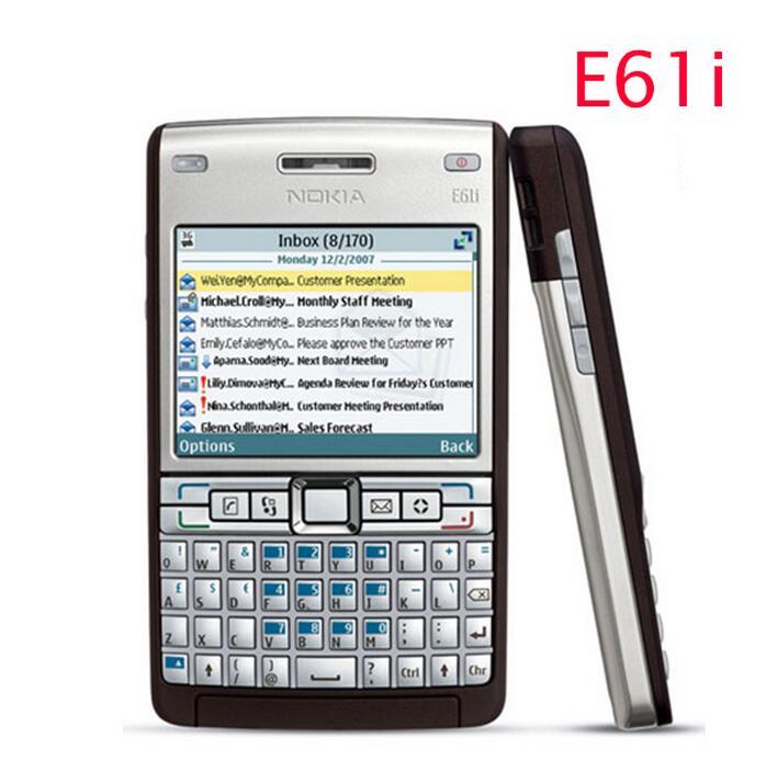E61i Original Nokia E61i Bluetooth GSM 3G Bluetooth 2MP Camera 2.8