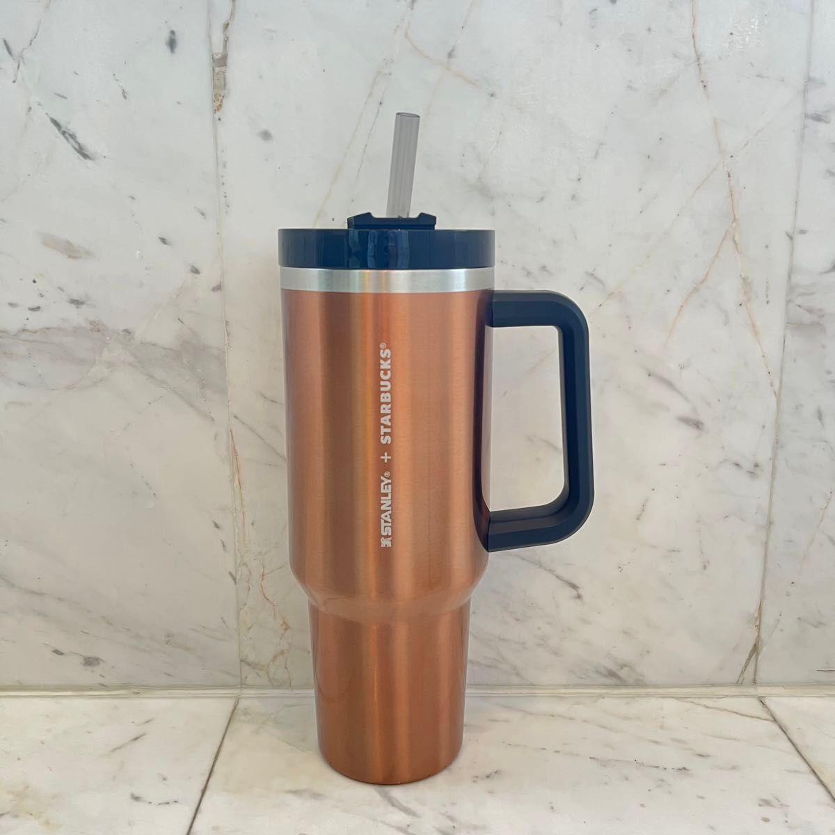 Starbucks × Stanley Handle Tumbler Thailand Exclusive ? Gold, 40oz