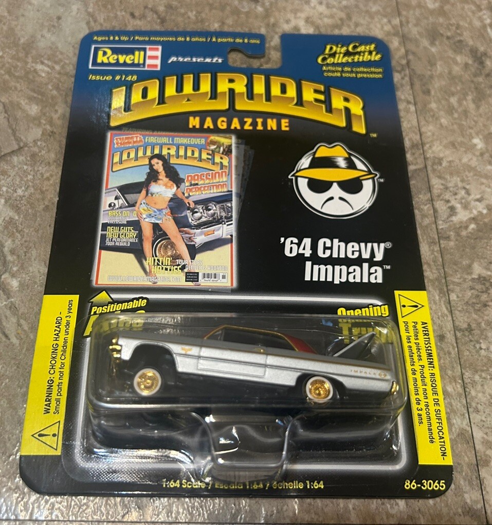 Revell Lowrider Magazine 64 Chevy Impala Diecast1:64 Scale RARE | eBay